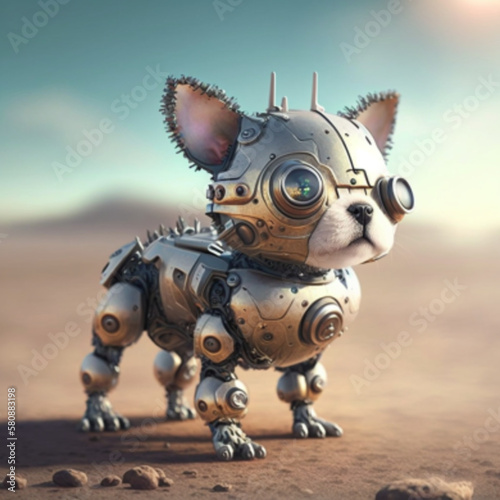 3d render of an alien animais pets cute forever © HELIO