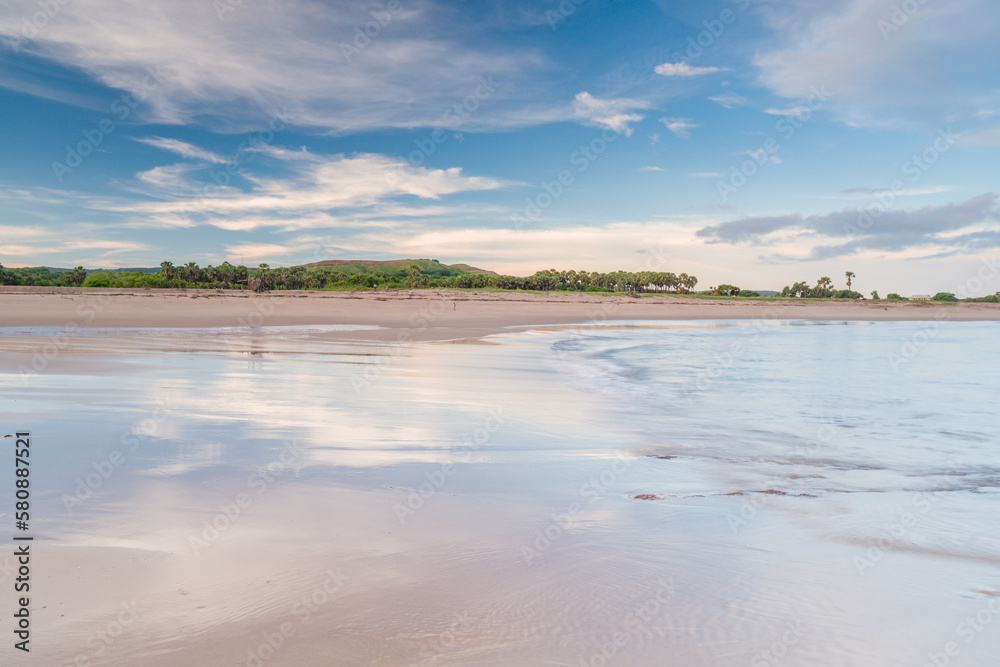 beach in the summer