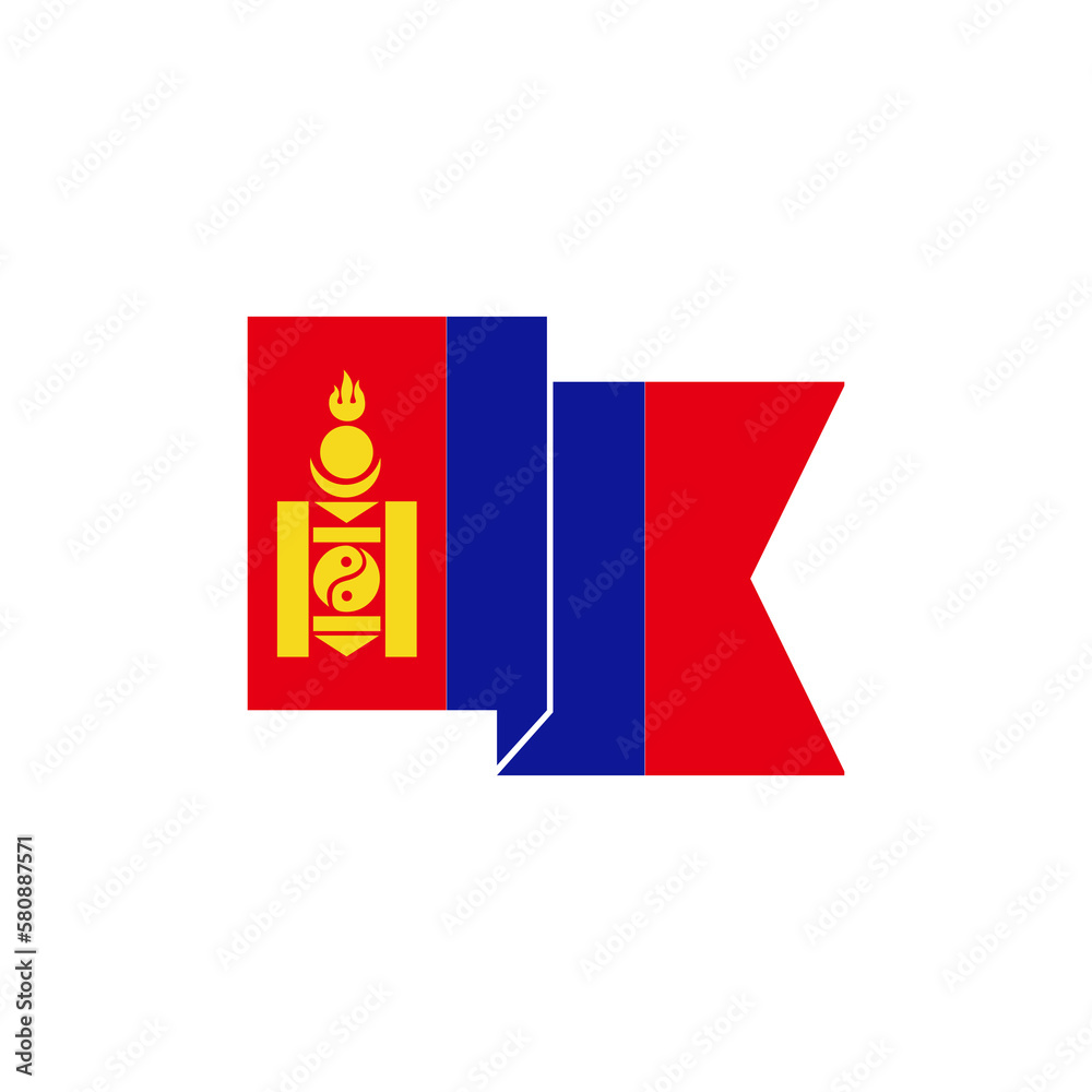 Mongolia flags icon set, Mongolia independence day icon set sign vector symbol Mongolia flags icon set, Mongolia independence day icon set sign vector symbol
