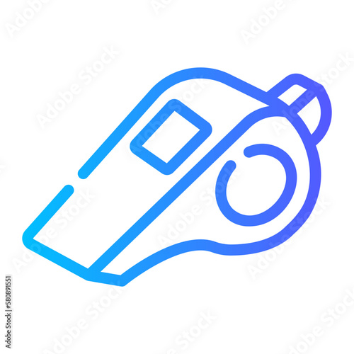 coaching gradient icon