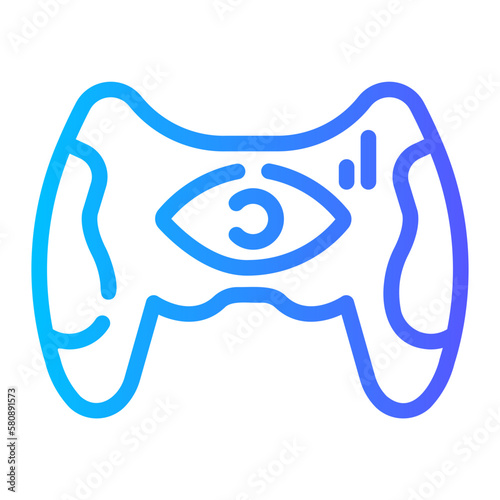 viewers gradient icon
