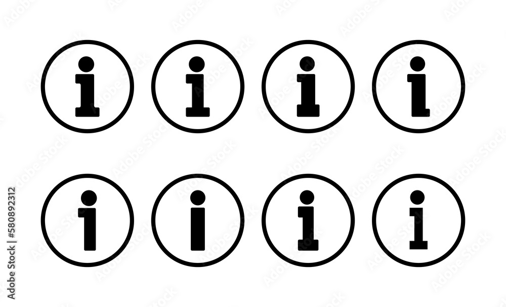 Information sign icon vector for web and mobile app. about us sign and symbol. question mark icon Information sign icon vector for web and mobile app. about us sign and symbol. question mark icon