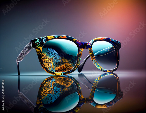 Colorful Sunglasses | Generative AI