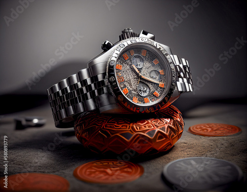 Product Photo of a High Quality Designer Watch | Generative AI