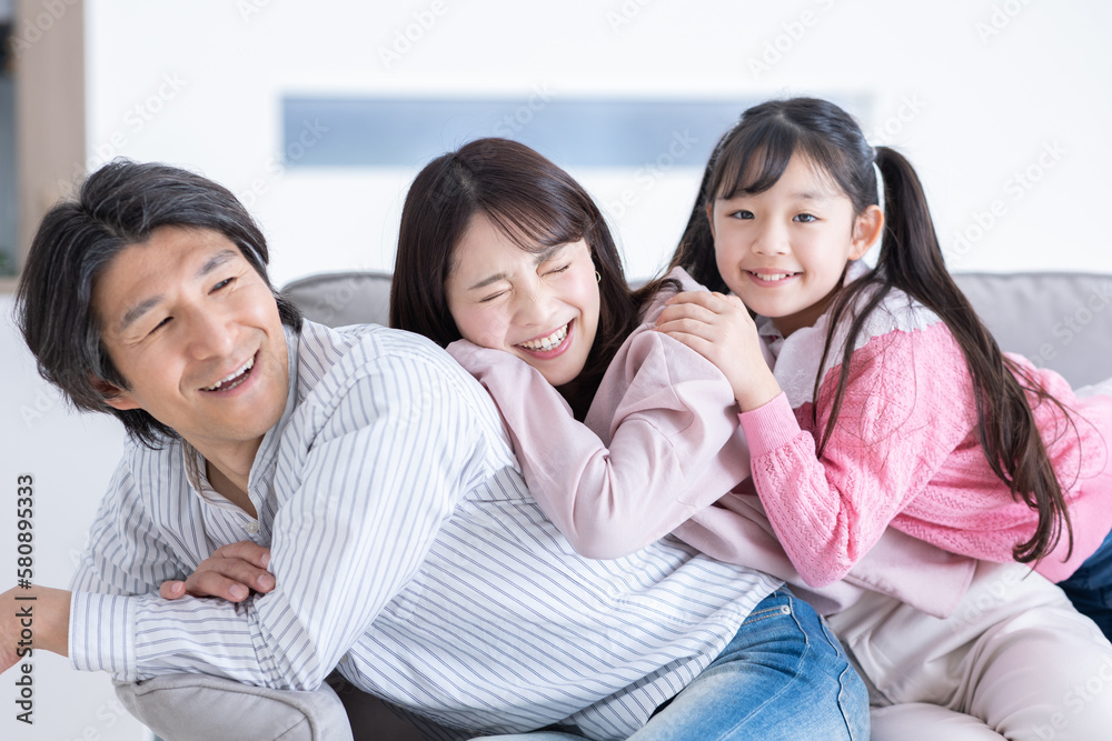 Obraz premium 家族のポートレート