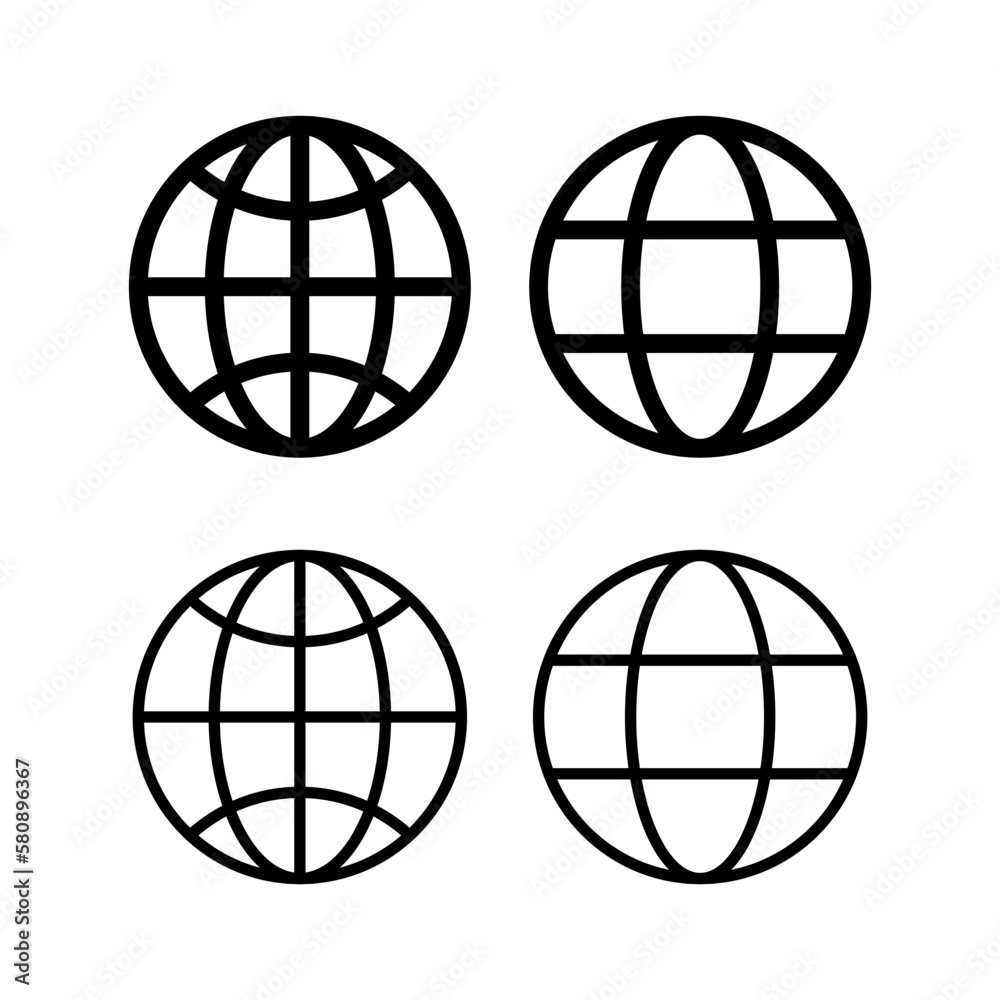 Web icon vector illustration. go to web sign and symbol. web click icon. Global search icon Web icon vector illustration. go to web sign and symbol. web click icon. Global search icon