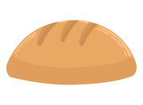bread icon isolated