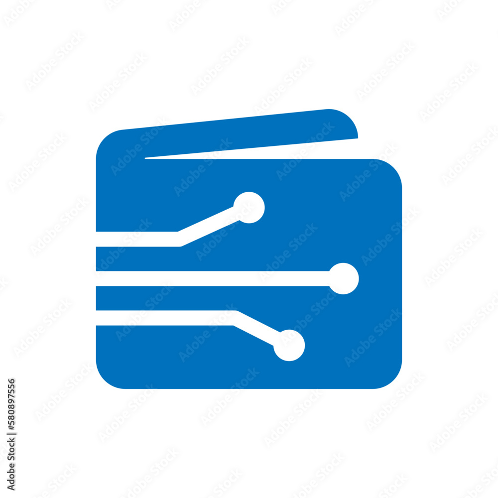 digital, e wallet concept illustration flat design editable vector icon with glyph style digital, e wallet concept illustration flat design editable vector icon with glyph style