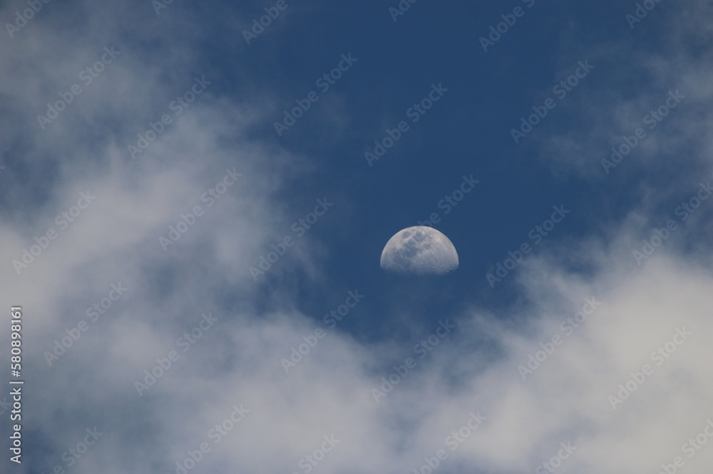 moon and clouds moon and clouds