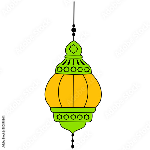 Lantern Islamic Decoration Isra mi'raj Ramadhan Kareem Eid