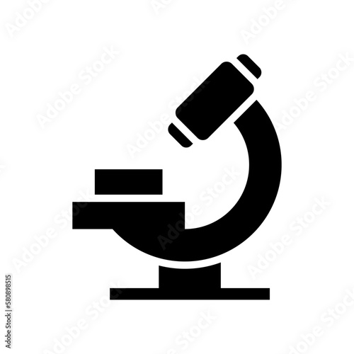 microscope icon or logo isolated sign symbol vector illustration - high quality black style vector icons 