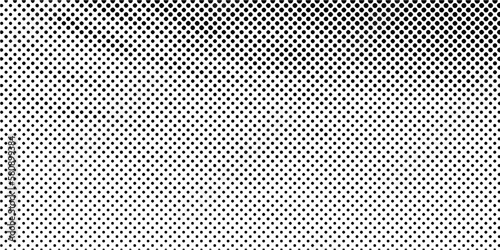 abstract Halftone vector background black and white dots shape