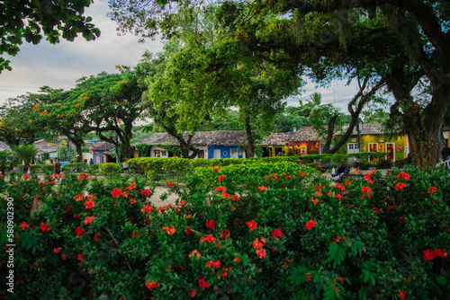 Centro Histótico de Arraial D'Ajuda, Bahia, Brasil