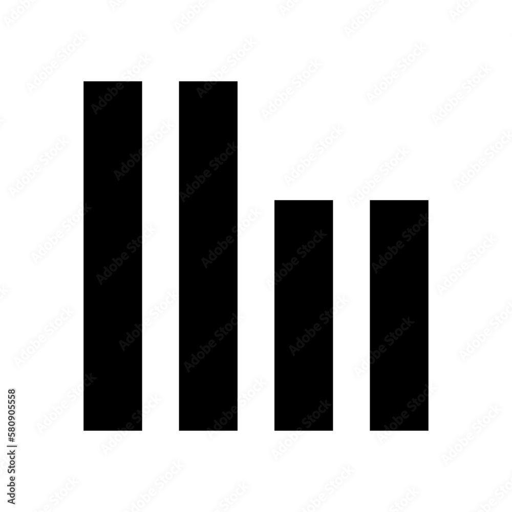 graphs icon or logo isolated sign symbol vector illustration - high quality black style vector icons
