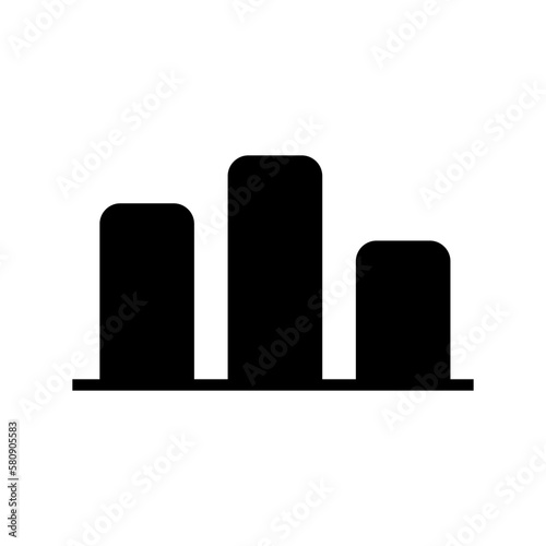 graphs icon or logo isolated sign symbol vector illustration - high quality black style vector icons 