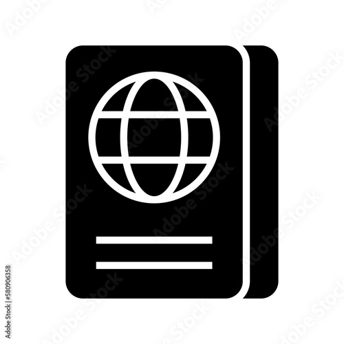 passport icon or logo isolated sign symbol vector illustration - high quality black style vector icons
