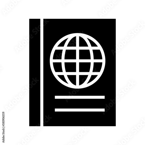 passport icon or logo isolated sign symbol vector illustration - high quality black style vector icons
