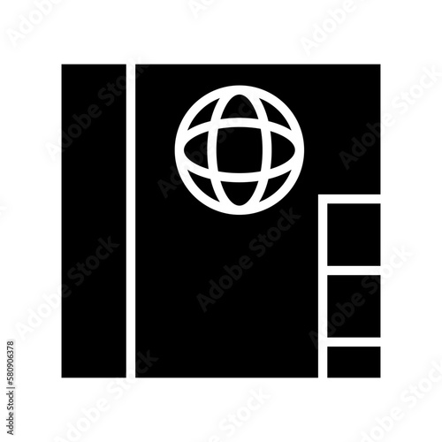 passport icon or logo isolated sign symbol vector illustration - high quality black style vector icons

