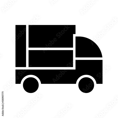 truck icon or logo isolated sign symbol vector illustration - high quality black style vector icons 