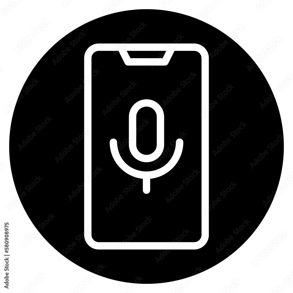 mobile phone glyph icon mobile phone glyph icon