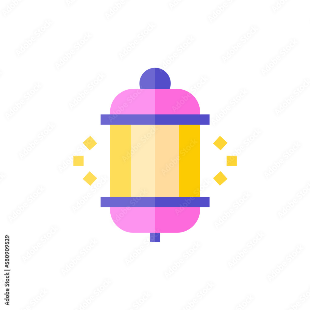 purple ramadan lantern icon Ramadan and Islamic Eid