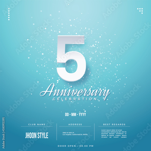 5 year anniversary celebration