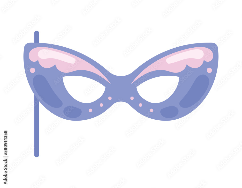 Fototapeta premium party mask doodle