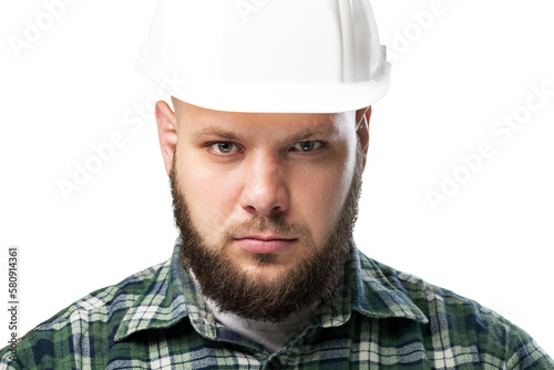 Wallpaper Mural Man builder in hard hat Torontodigital.ca