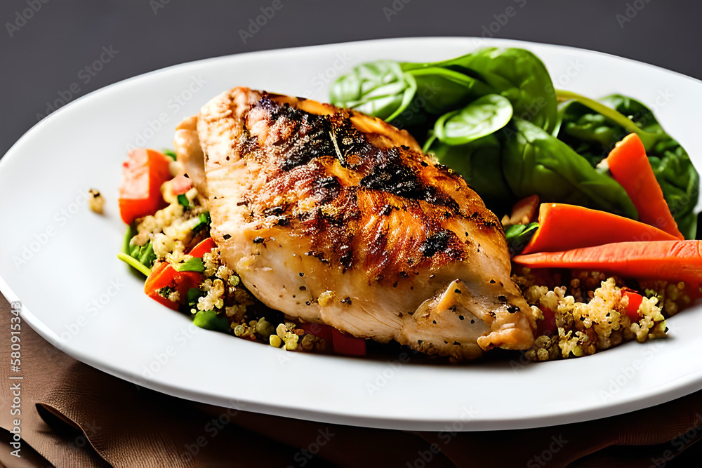 Big Chicken and Couscous Delight Big Chicken and Couscous Delight