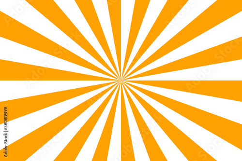 Orange sunburst illustration for making background, png transparent 