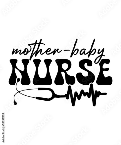 mother -baby nurse svg