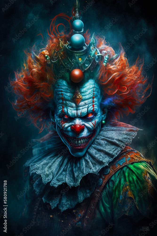 The Terror of the Horror Clown: A Nightmarish Performance AI-Generated The Terror of the Horror Clown: A Nightmarish Performance AI-Generated