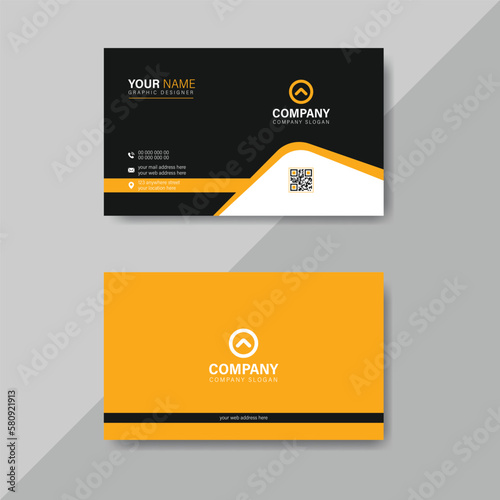 modern business card design template