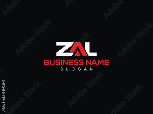Abstract ZAL Logo, Premium za zal Logo Letter Design For Shop