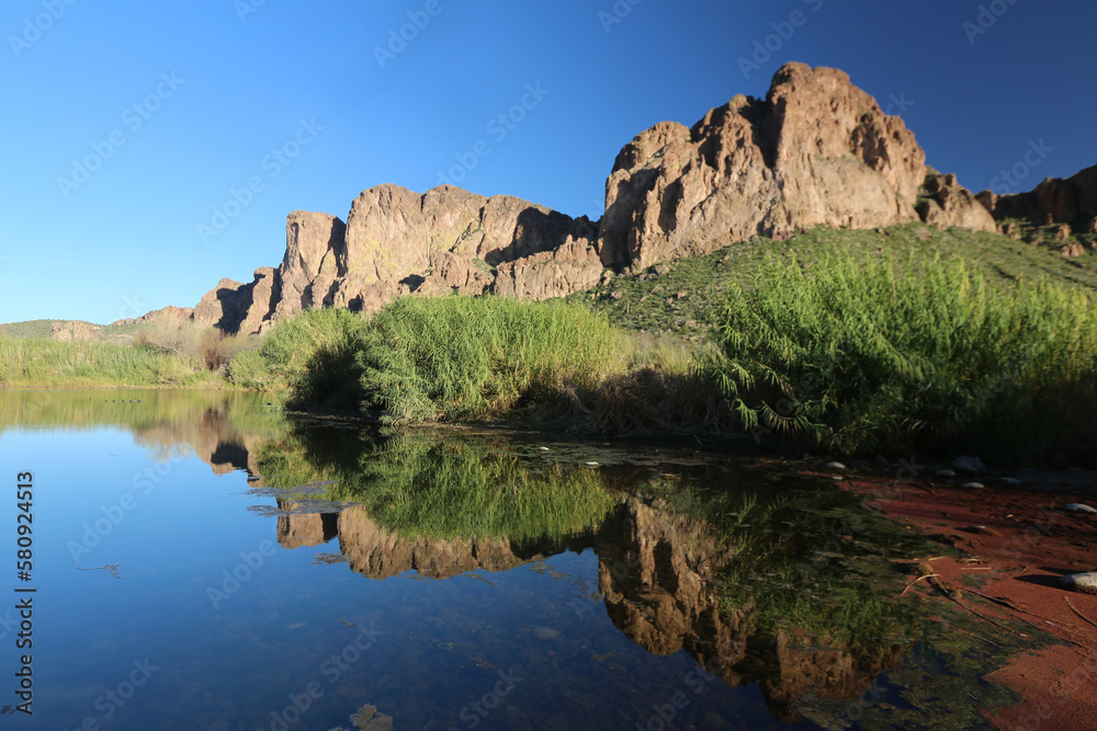 reflection of the mountain in lake reflection of the mountain in lake