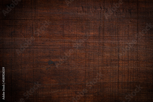 Dark wood board texture for background