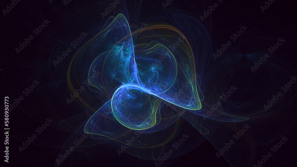 3D rendering abstract colorful fractal light background 3D rendering abstract colorful fractal light background