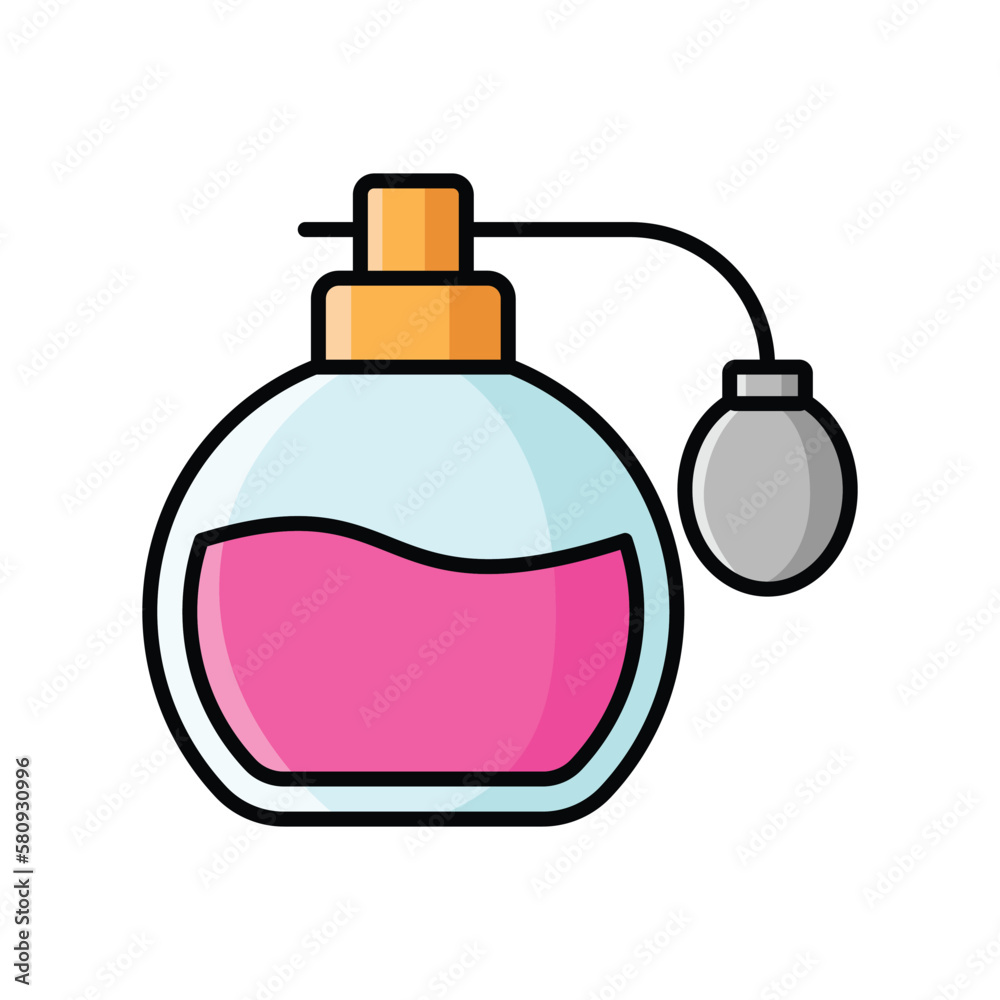 perfume icon vector design template in white background perfume icon vector design template in white background