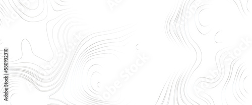 Topographic map and landscape terrain texture grid, abstract white topography vector background, modern design with White background with topographic wavy pattern design.
