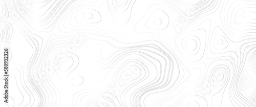 Topographic map and landscape terrain texture grid, abstract white topography vector background, modern design with White background with topographic wavy pattern design.