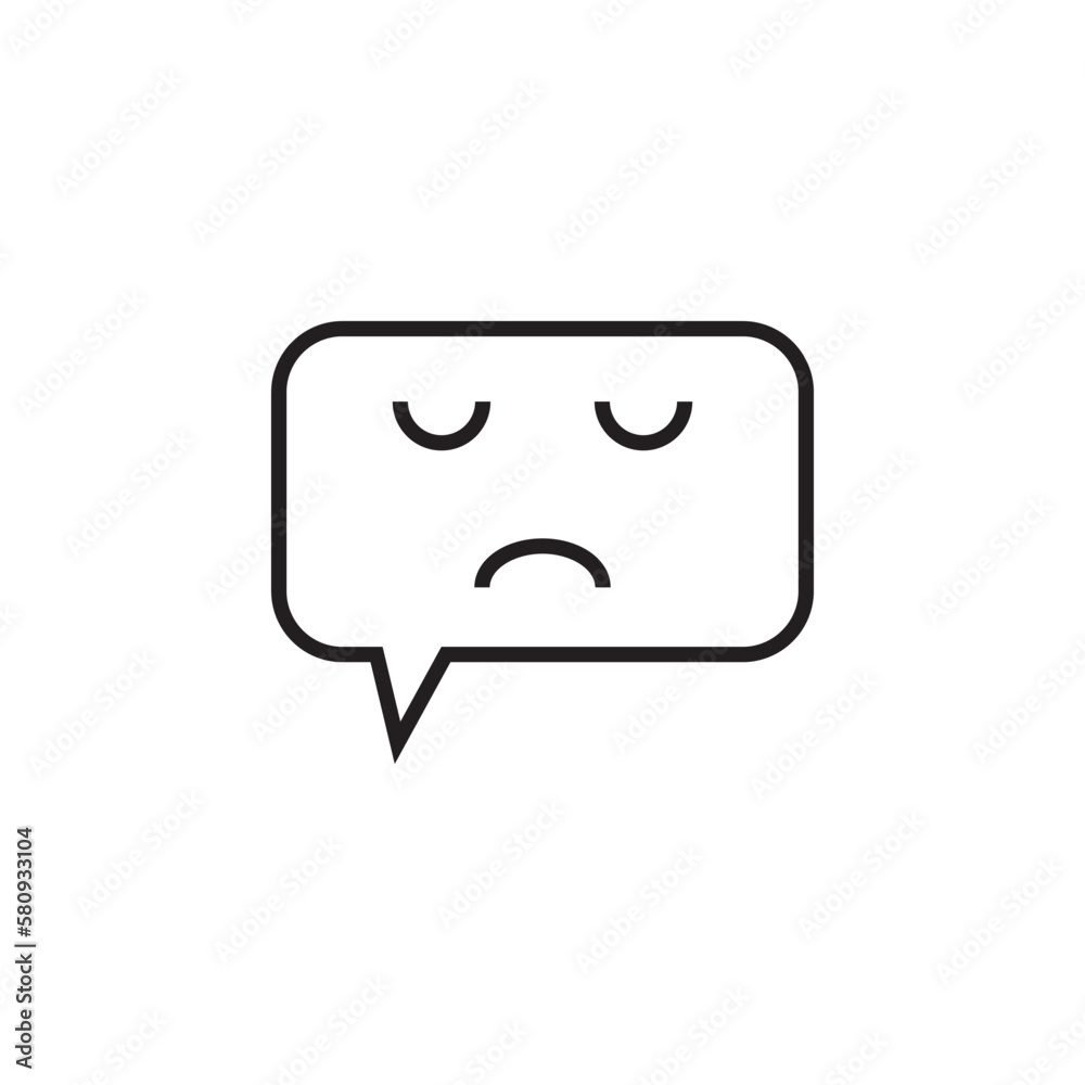 sad face vector for Icon Website, UI Essential, Symbol, Presentation sad face vector for Icon Website, UI Essential, Symbol, Presentation
