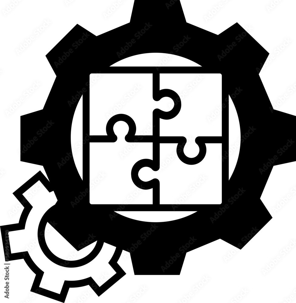 Developing solutions icon design elements for decoration. Developing solutions icon design elements for decoration.