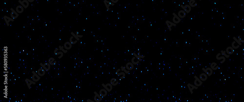 Stars and galaxy outer space sky night universe black starry background of shiny starfield, Flying dust particles on a black background.
