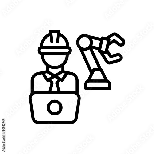 Engineering icon in vector. Logotype