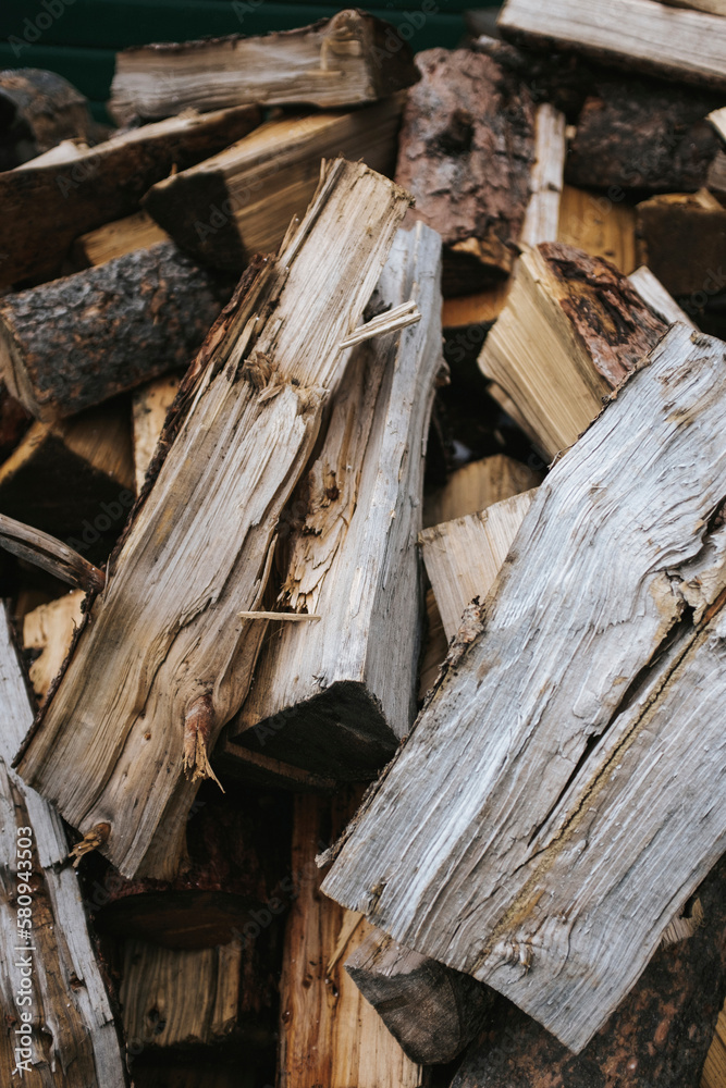 Close-up of firewood Close-up of firewood