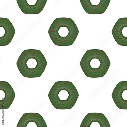 Pattern homemade cookie different taste in pastry biscuit