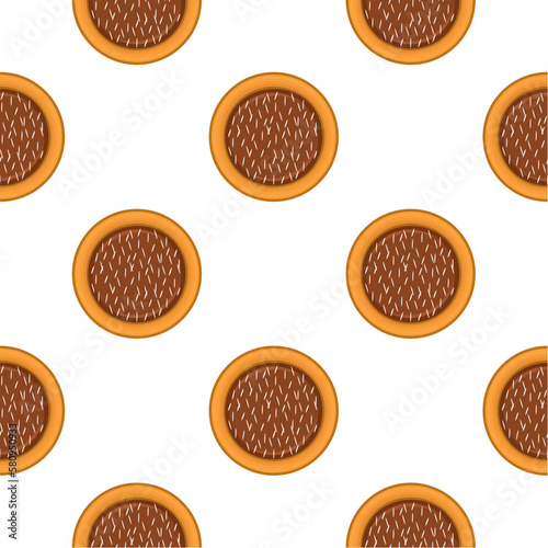 Pattern homemade cookie different taste in pastry biscuit