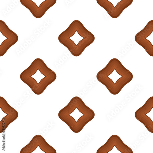 Pattern homemade cookie different taste in pastry biscuit