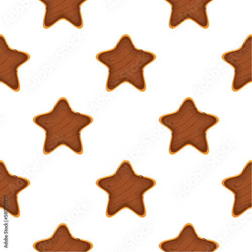 Pattern homemade cookie different taste in pastry biscuit