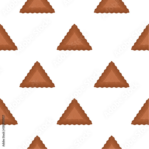 Pattern homemade cookie different taste in pastry biscuit